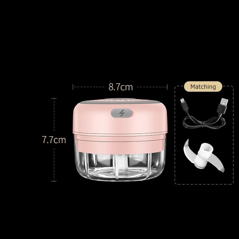 Compact Automatic Mini Food Processor