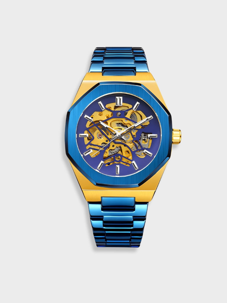 Luxury Automatic Men's Leather Watch