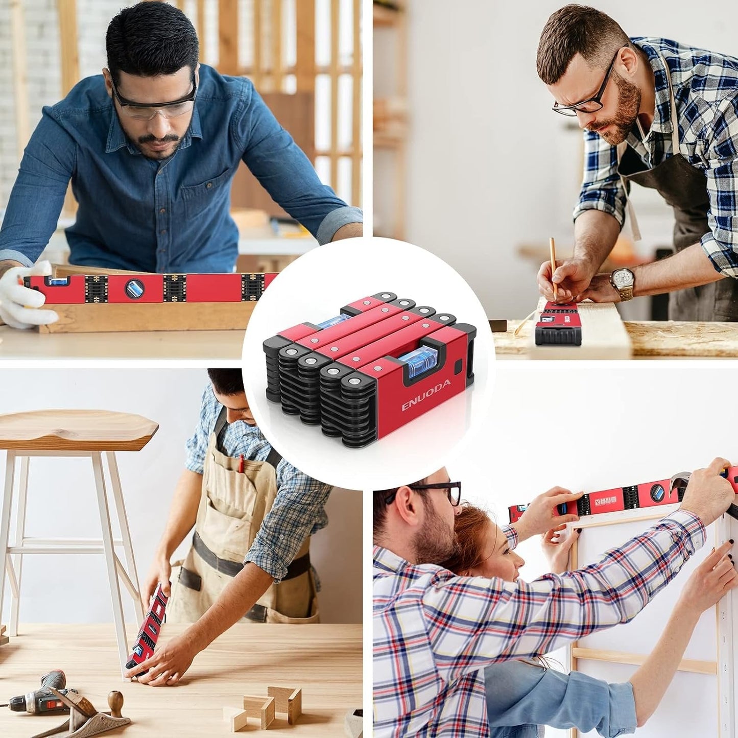 Portable Mini Level Tool for Contractors - Luxicro