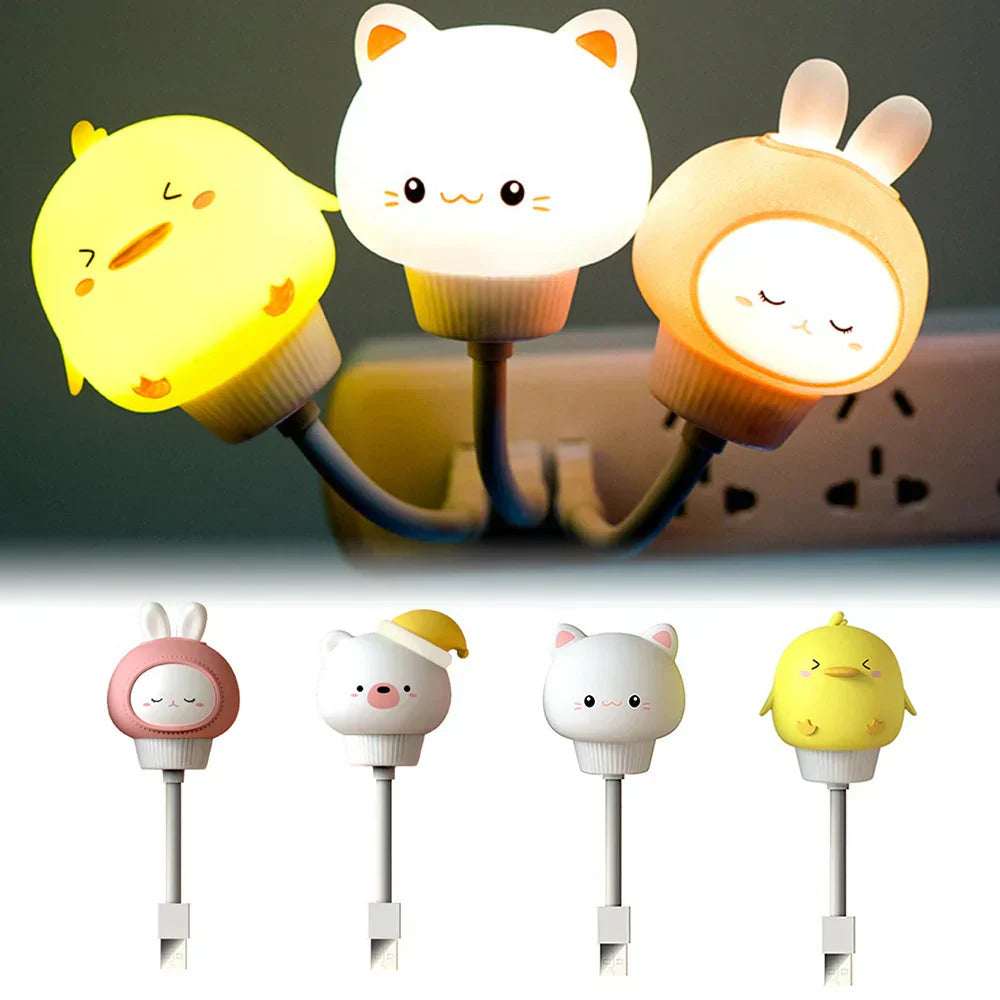 Plug in Digital LED Nightlight with Timer - Luxicro