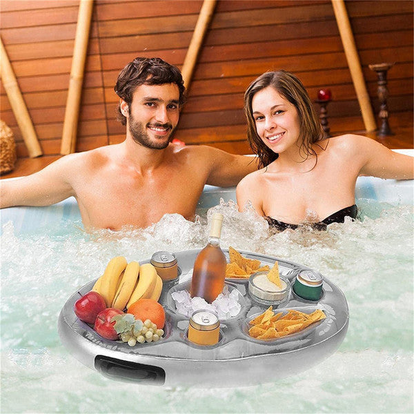 Portable Pool Food Tray - Luxicro