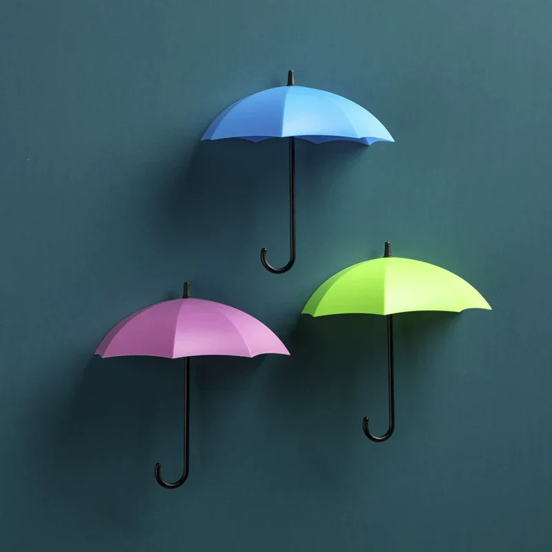Easy Install Umbrella Hook with Key Holder