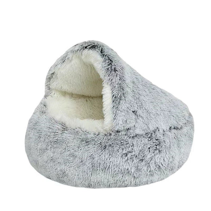 Cozy Pet Hideaway Bed for Dogs and Cats