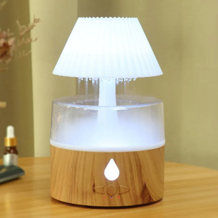 Compact Mist Aromatherapy Humidifier with Night Light - Luxicro