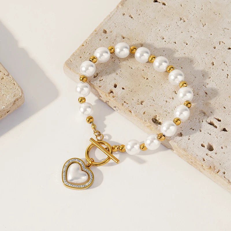 Dainty Heart Padlock Chain Necklace