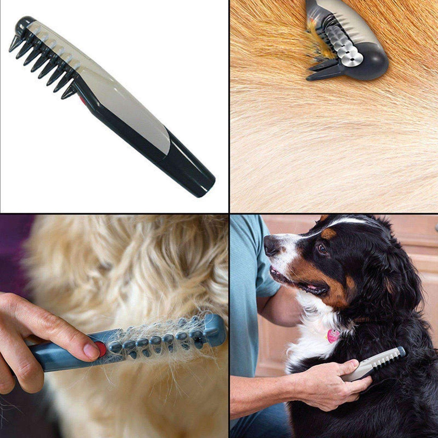 Gentle Pet Detangling Hair Brush - Luxicro