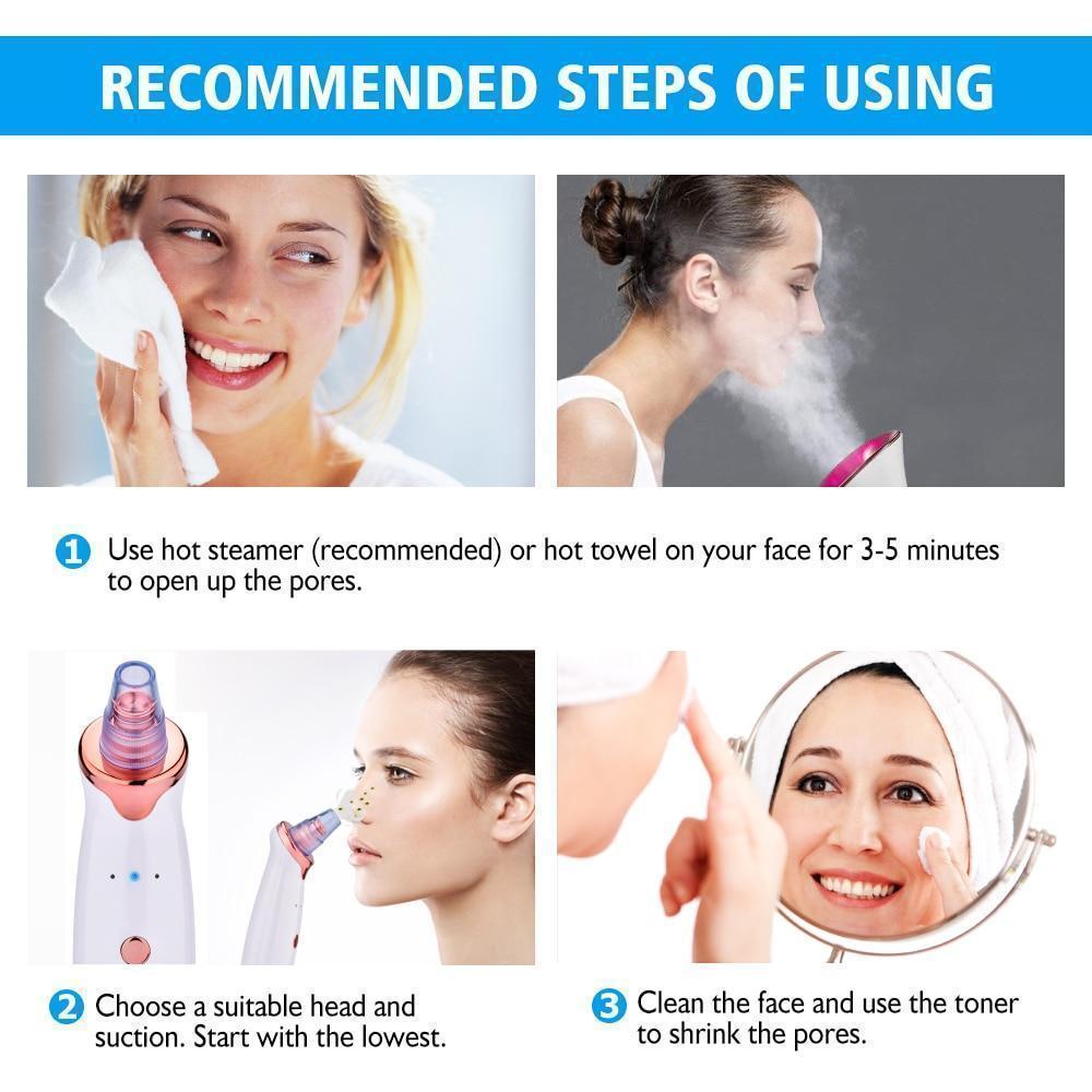 Effective Pore Vacuum Blackhead Remover