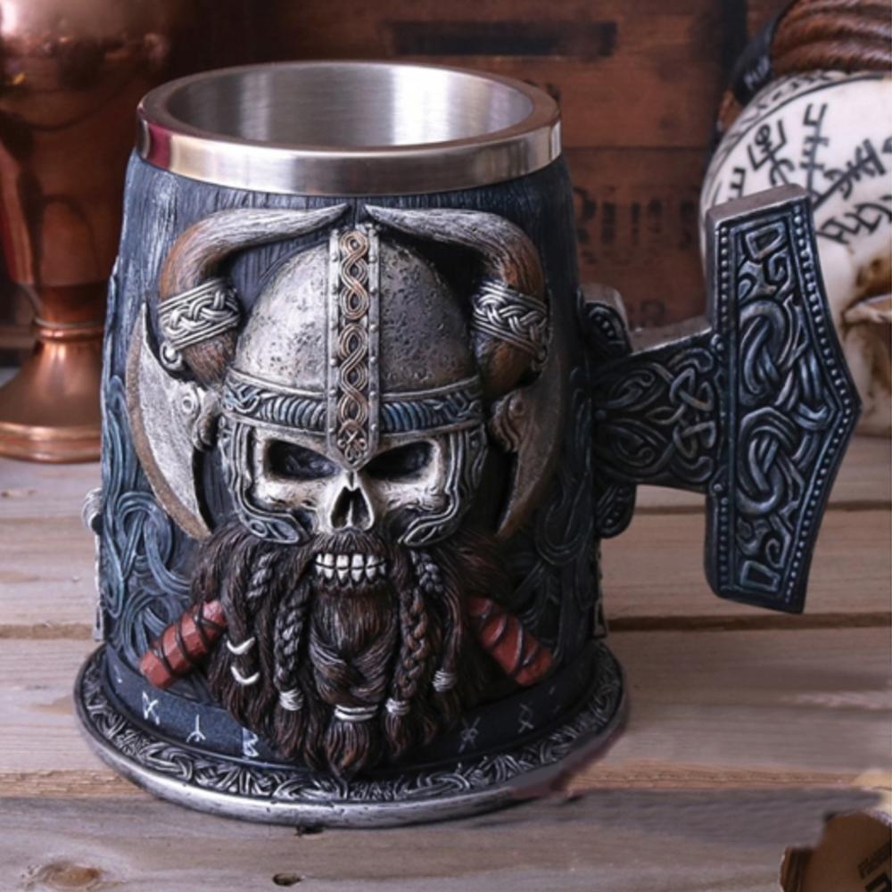 Nordic Style Viking Theme Coffee Mug - Luxicro