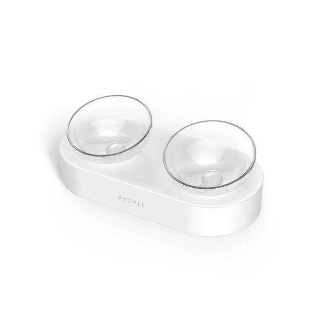 Collapsible Double Pet Food Bowl