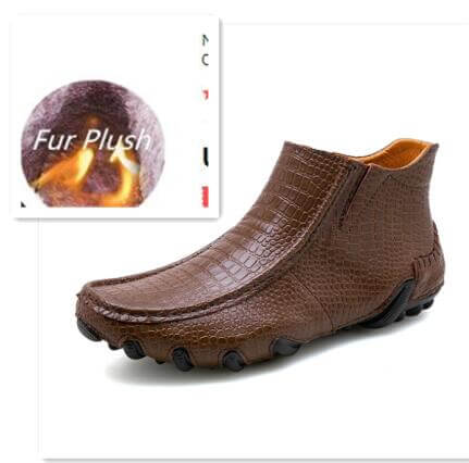 Cozy Synthetic Fur Lined Winter Boots