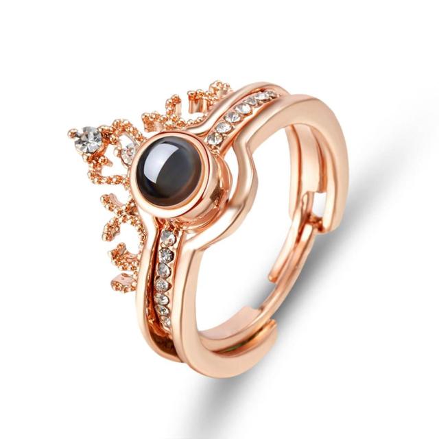 Lovely LED Heart Couple Ring - Luxicro