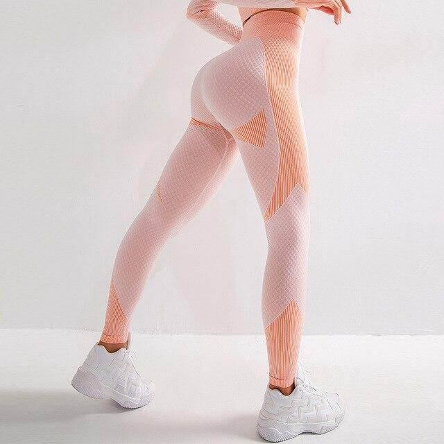 Soft Wide Band Striped Women's Leggings