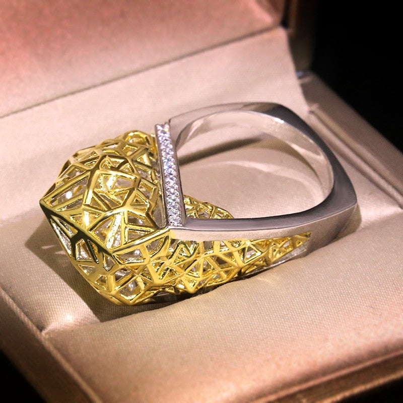 Unique Wooden Bird Ring - Luxicro