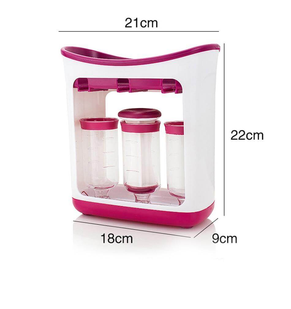 Baby Handheld Juicer Squeezer Set