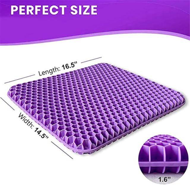 Supportive Memory Foam Seat Cushion