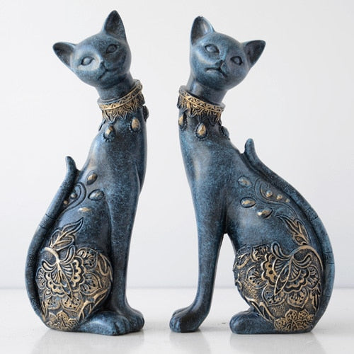 Cute Small Kitty Home Decor Figures