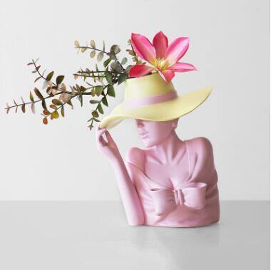 Elegant Women's Decorative Flower Vase