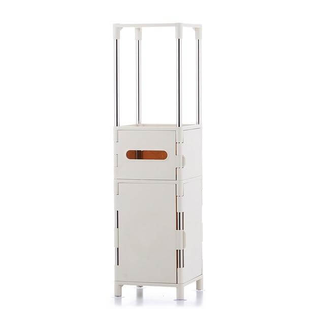 Space Saving Bathroom Storage Shelf Unit