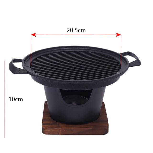Space Saving Outdoor Electric BBQ Grill