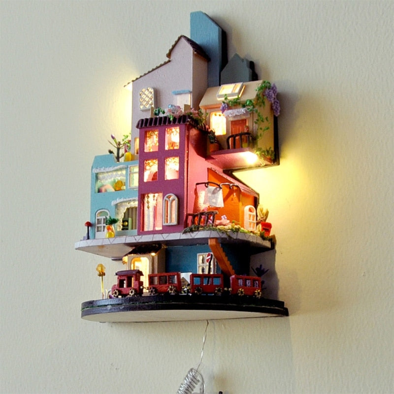 Colorful City Skyline LED Decor Lamp - Luxicro