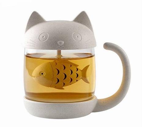 Stylish Tea Coffee Mug with Strainer