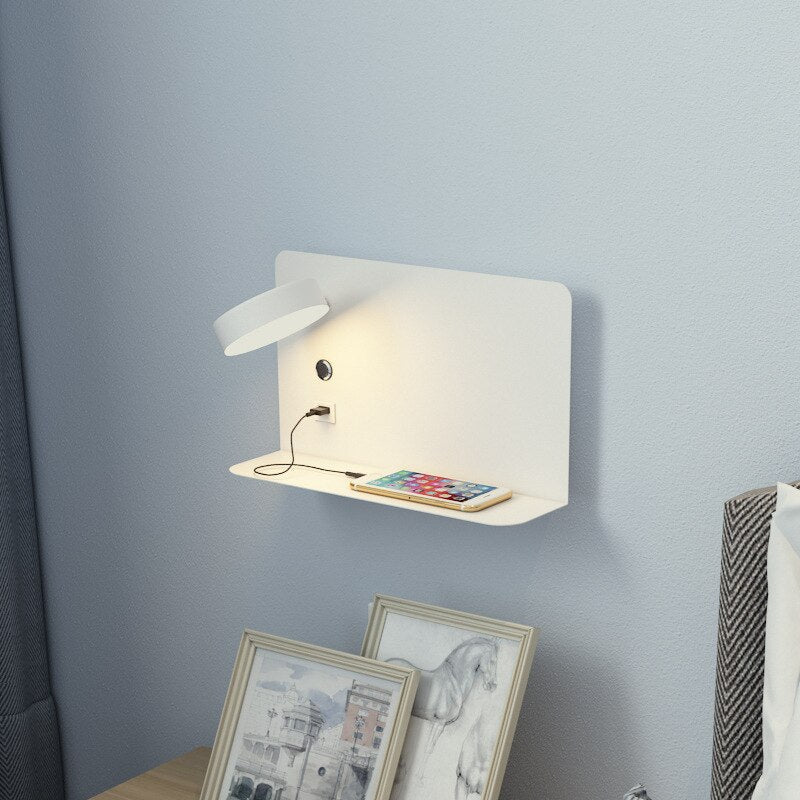 Plug in LED Night Light with USB Charger