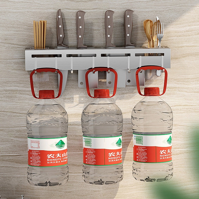 Compact Kitchen Storage Shelf Organizer