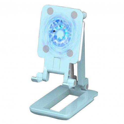 Compact Phone Holder with LED Lamp and Cooler