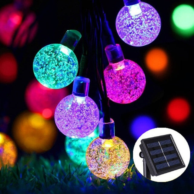 Bright Outdoor Solar Fairy Lights - Luxicro