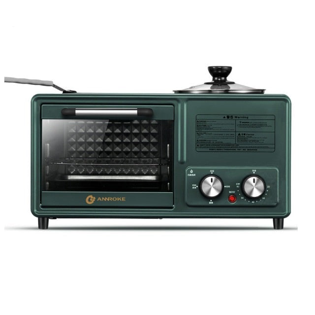 Space Saving 3 in 1 Toaster Oven