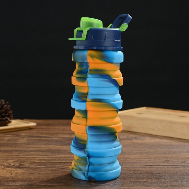 Collapsible Lightweight Refillable Water Bottle - Luxicro