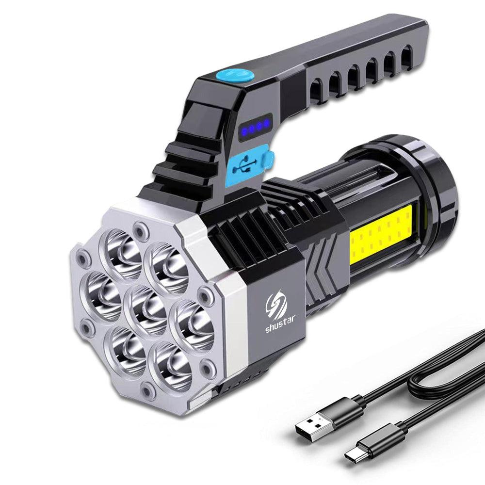 Durable Rechargeable High Power LED Flashlight - Luxicro