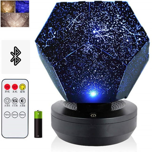 Cosmic Galaxy Ceiling Light Projector
