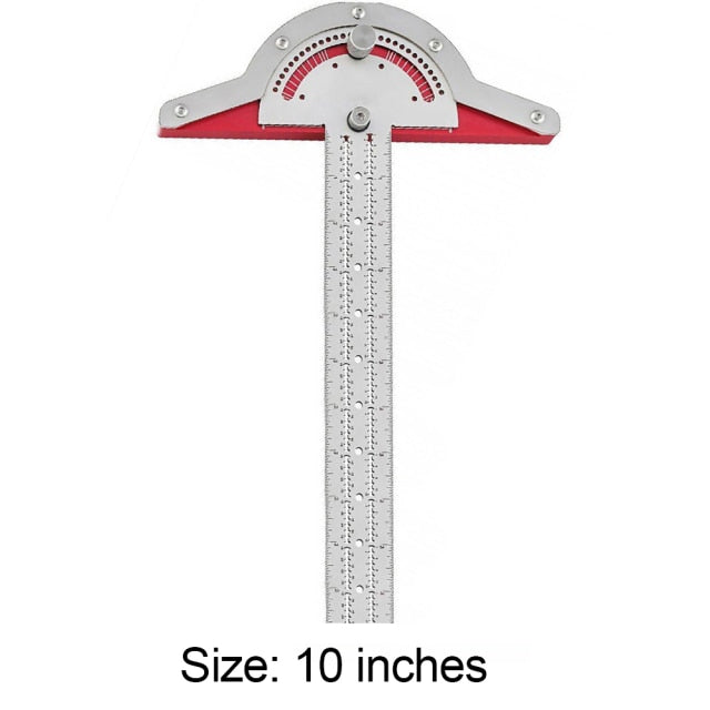Accurate Wood Edge Measuring Ruler Tool - Luxicro