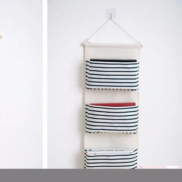 Stylish Wood Wall Shelf Organizer
