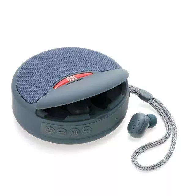 Compact Bluetooth Wireless Speaker Headphones