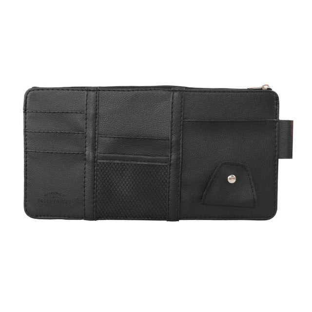 Premium Car Sun Visor Storage Pocket