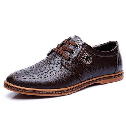 Luxury Genuine Leather Mens Smart Shoes - Luxicro