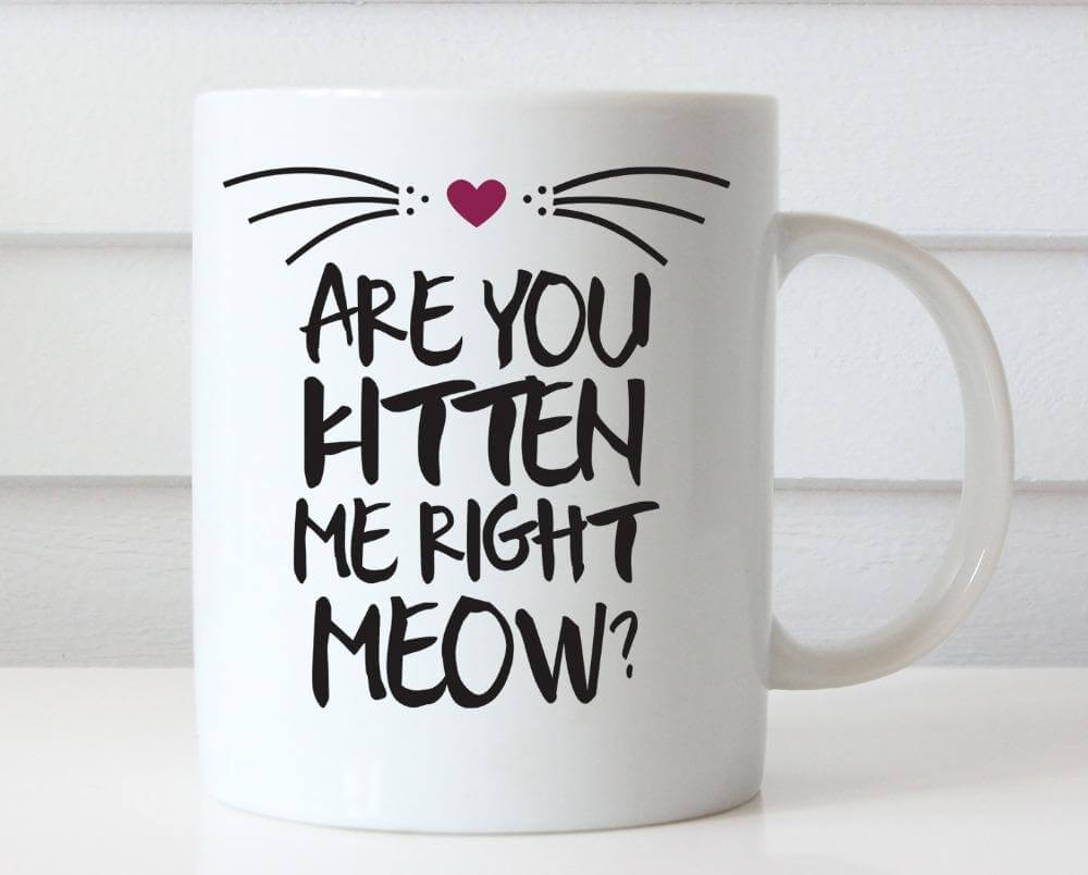 Cute Cat Design Coffee Mug - Luxicro