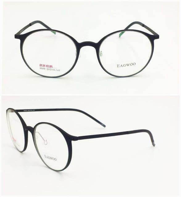 Retro Style Metal Eyeglasses