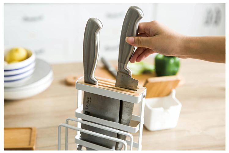 Rustic Metal Storage Shelf Organizer - Luxicro