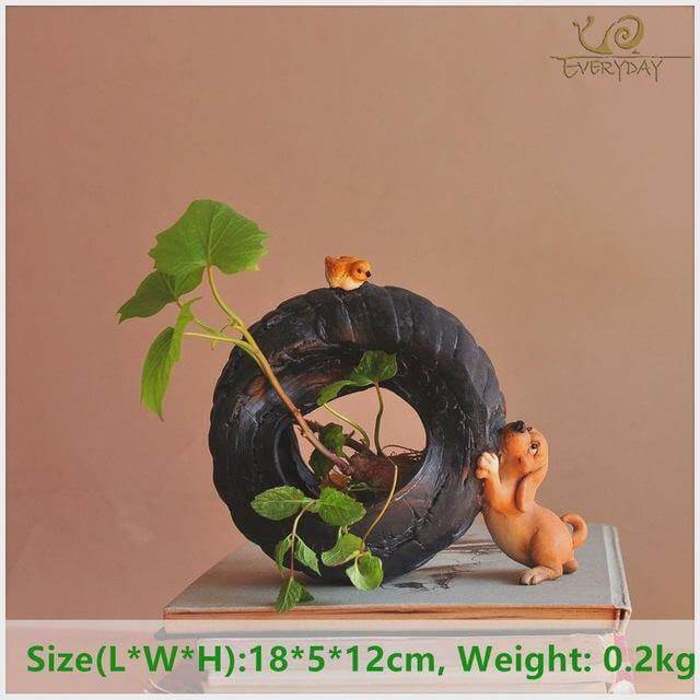 Cute Animal Outdoor Planter