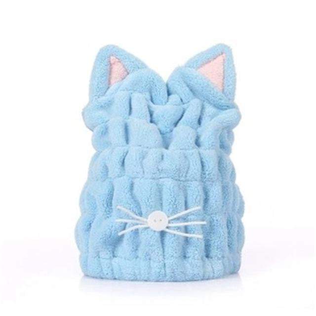 Plush Kitty Gentle Bath Towel