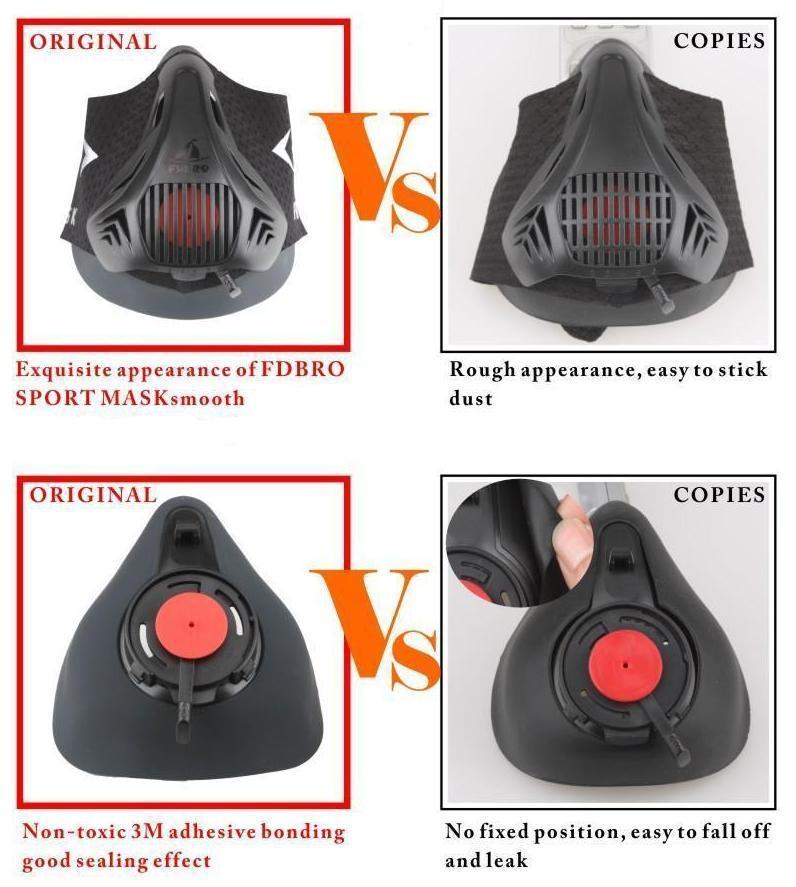 Breathing Resistance Fitness Mask For Athletic Training