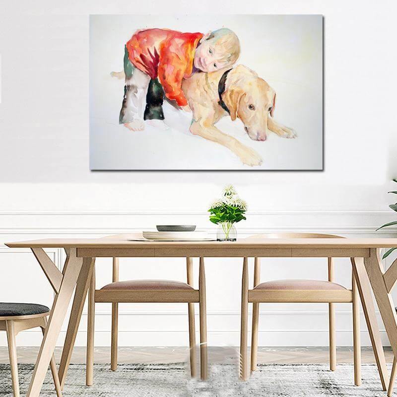 Family Friendly Beautiful Wall Canvas Art - Luxicro