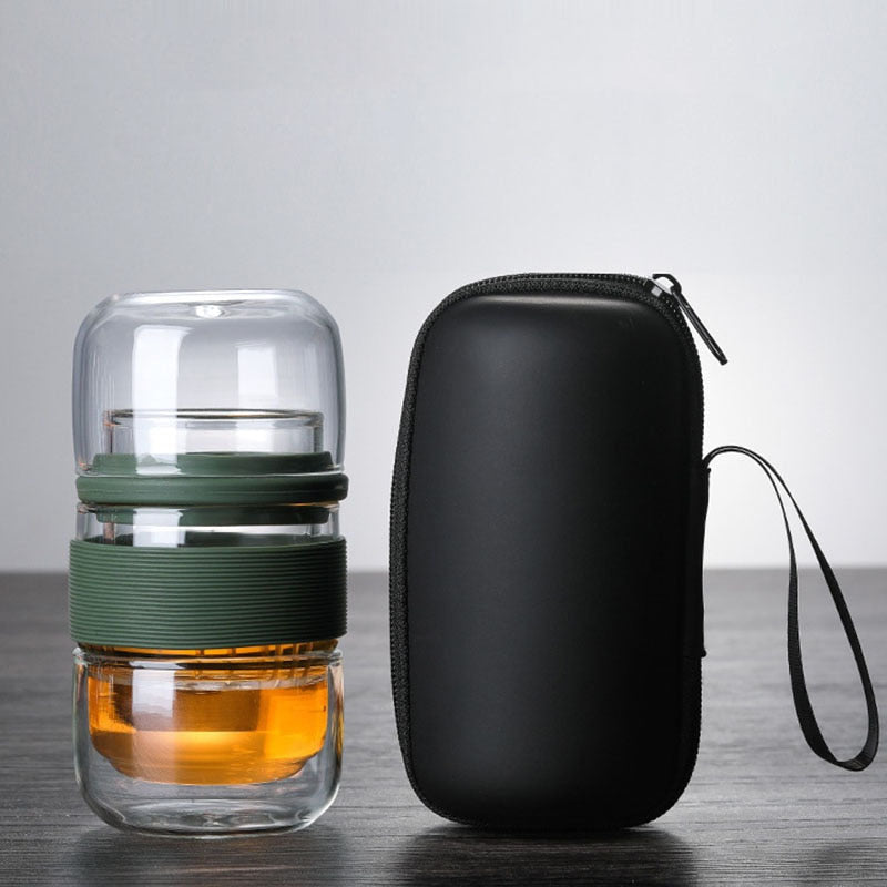 Thermal Insulated Travel Tea Infuser Pot - Luxicro