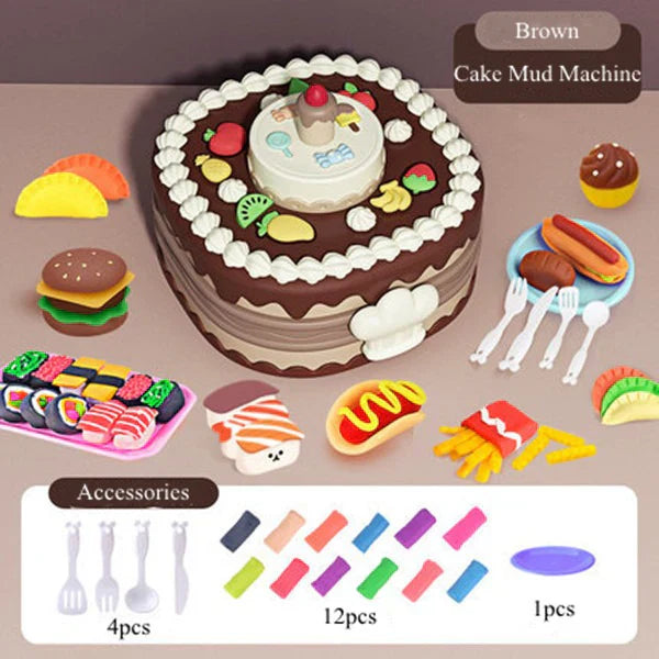 Colorful Kids Modeling Clay Art Set