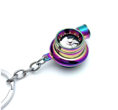 Portable Mini LED Keychain Light Fan
