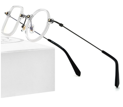 Unique Titanium Mens Nerd Glasses