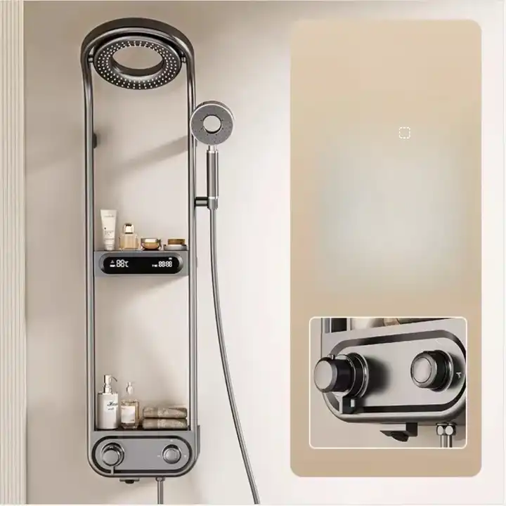 Calming Waterfall High Pressure Shower Head